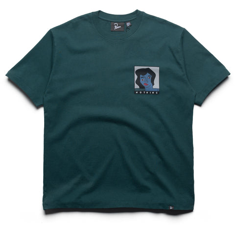 Parra Nothing Please Tee - Pine Green