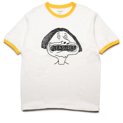 Pleasures Mouthful Ringer Tee - Natural