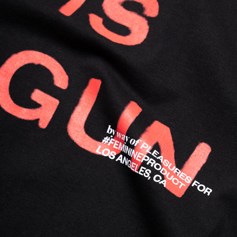 Pleasures Girl Is A Gun Tee - Black