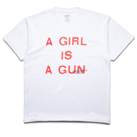 Pleasures Girl Is A Gun Tee - White