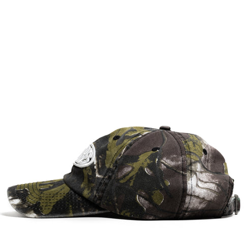 Pleasures Bubble Logo Polo Cap - Camo
