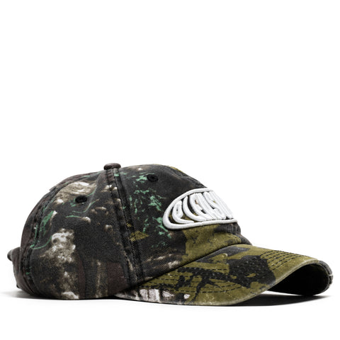Pleasures Bubble Logo Polo Cap - Camo