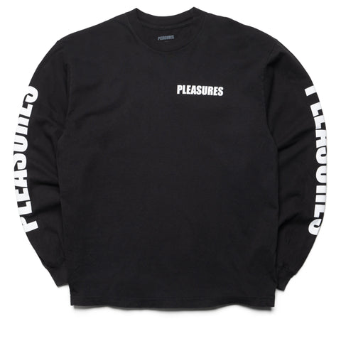 Pleasures Impact Staff L/S Tee - Black