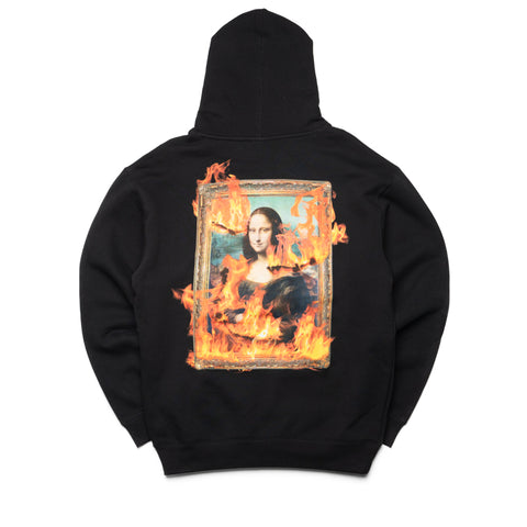 Pleasures Burn Again Hoodie - Black
