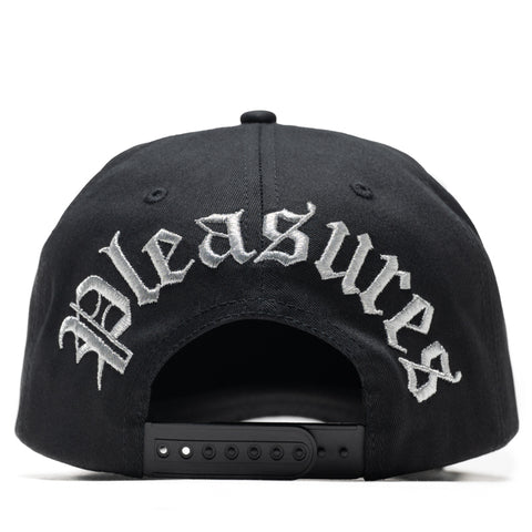 Pleasures Throwback Snapback - Black