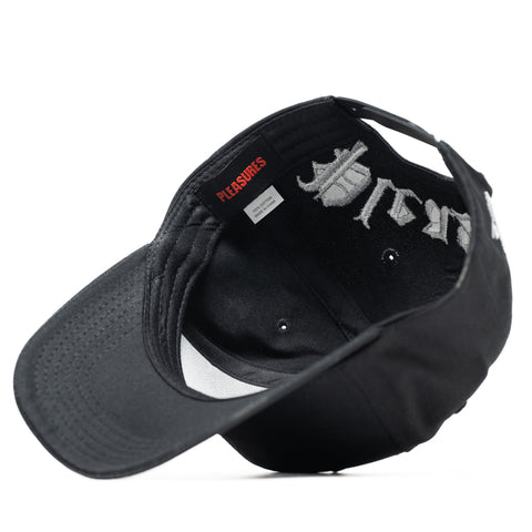 Pleasures Throwback Snapback - Black