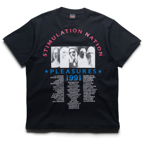Pleasures Stimulation Tee - Black