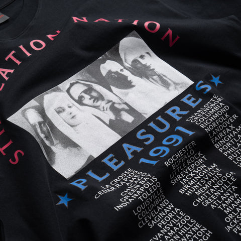 Pleasures Stimulation Tee - Black