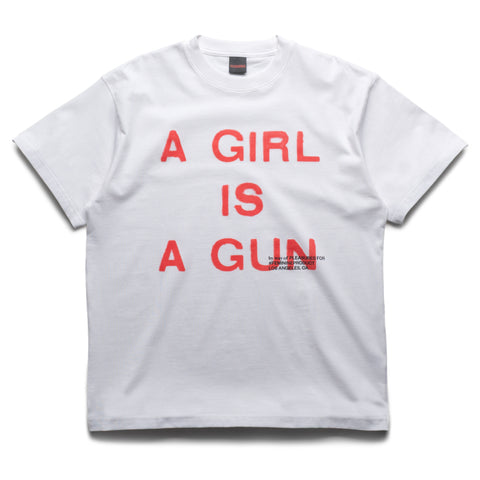 Pleasures Girl Is A Gun Tee - White