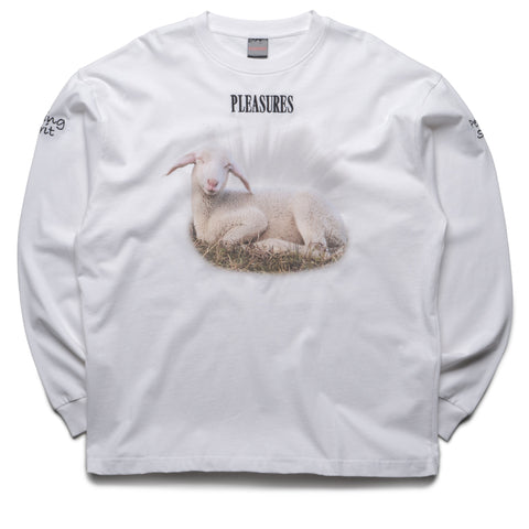 Pleasures Shine L/S Tee - White