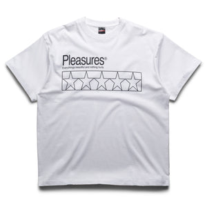 Pleasures Supplements Tee - White