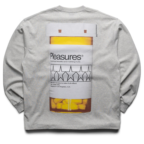 Pleasures Supplements L/S Tee - Heather
