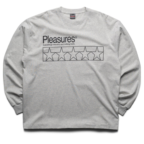 Pleasures Supplements L/S Tee - Heather