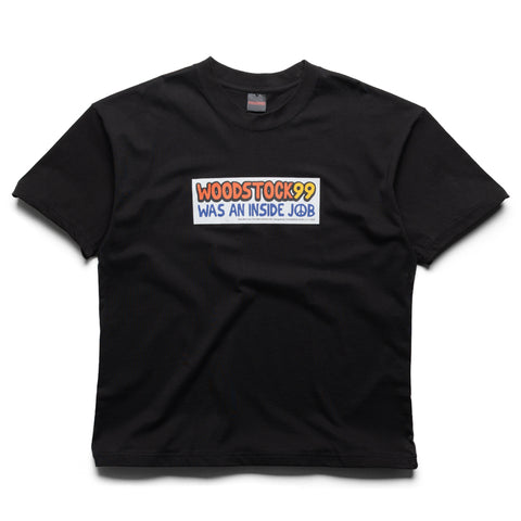 Pleasures Inside Job Tee - Black
