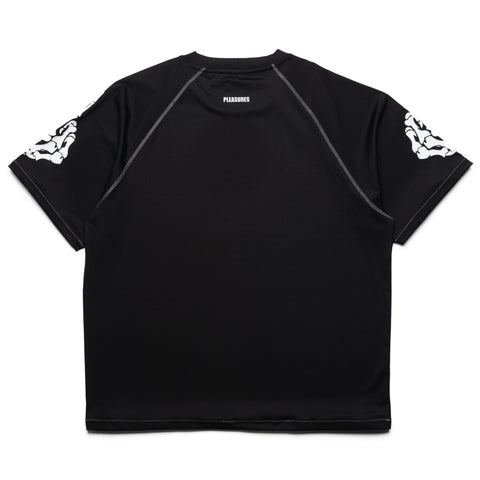 Pleasures Pollution Boxy Raglan Tee - Black