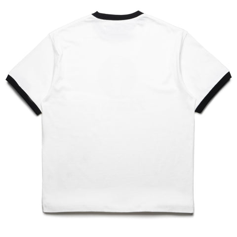 Pleasures Cat Heavyweight Ringer Tee - White