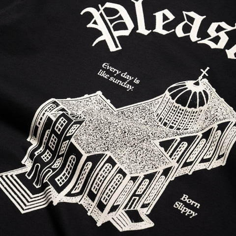 Pleasures Chapel Heavyweight Tee - Black