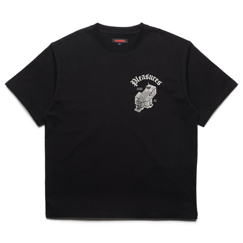 Pleasures Chapel Heavyweight Tee - Black