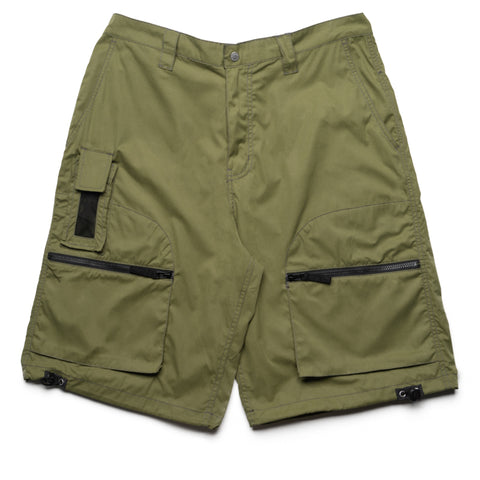 Pleasures Raider Cargo Shorts - Olive