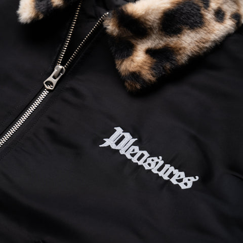 Pleasures Angel Demon Flight Jacket - Black