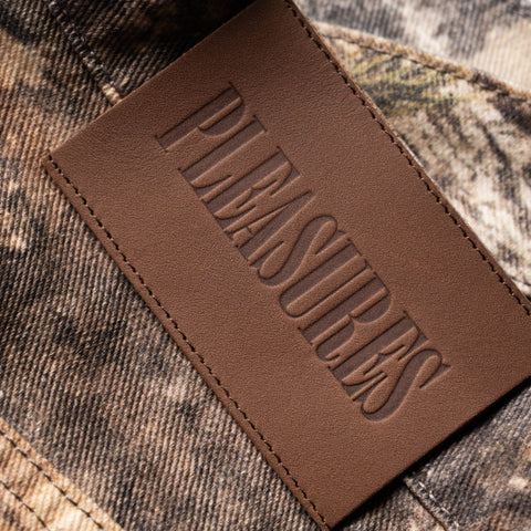 Pleasures Hendrix Flare Jeans - Brown Tree