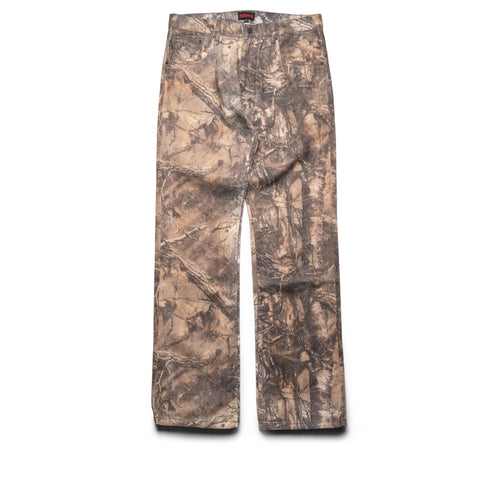 Pleasures Hendrix Flare Jeans - Brown Tree