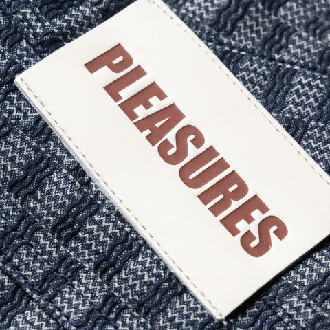 Pleasures Formula Baggy Jeans - Indigo Checker