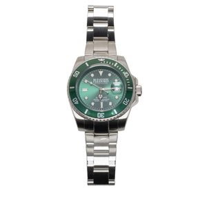 Pleasures Anytime Watch - Green/Silver