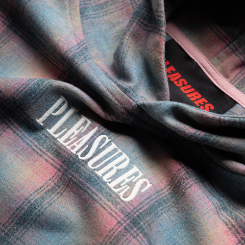 Pleasures Sender Poncho Hoodie - Pink