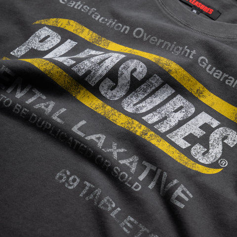 Pleasures Relief Heavyweight Tee - Faded Black