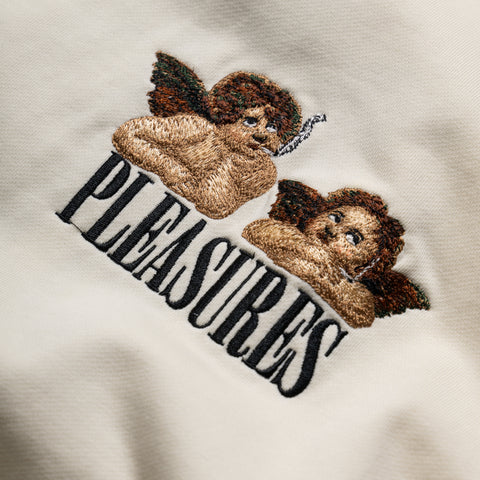 Pleasures Dynamic Crewneck Tee - Ecru