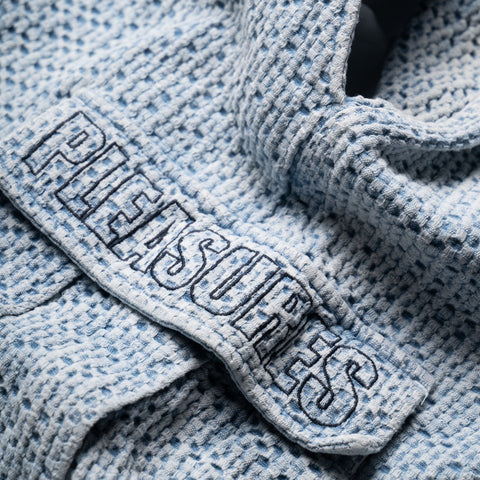 Pleasures Knitted Cargo Pants - Indigo