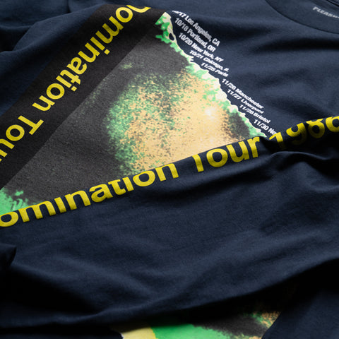 Pleasures Domination L/S Tee - Navy