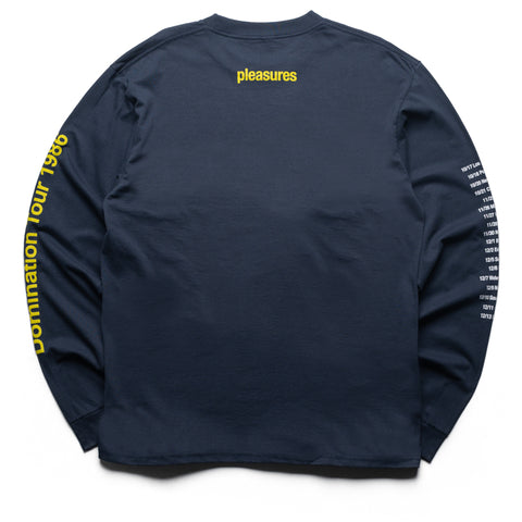 Pleasures Domination L/S Tee - Navy