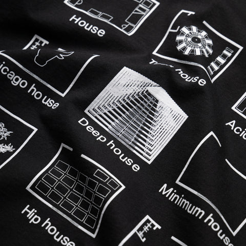 Pleasures House Blend Tee - Black