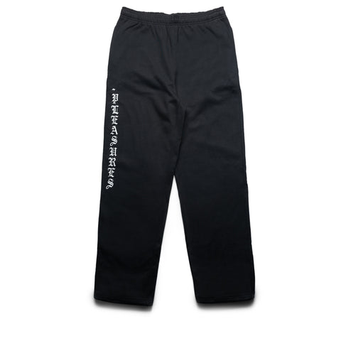 Pleasures Pipe Sweatpants - Black