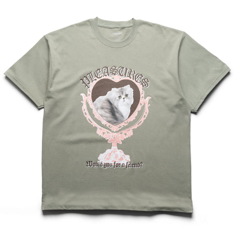 Pleasures Mirror Tee - Desert Green