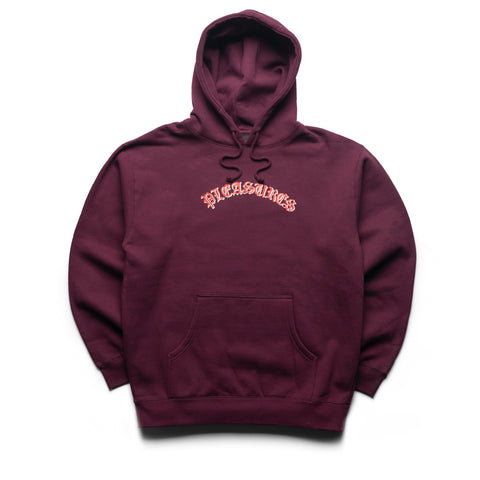 Pleasures Mirror Hoodie - Eggplant