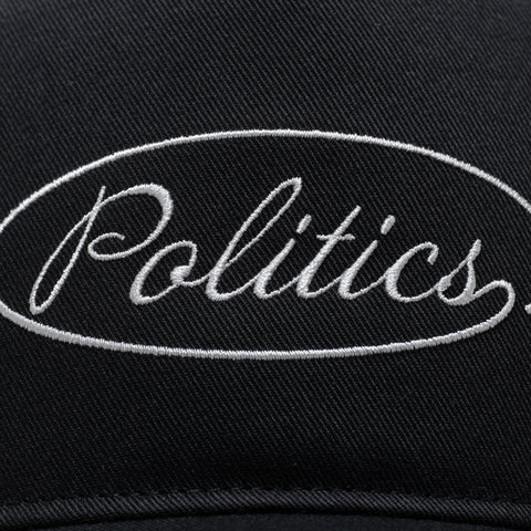Politics x '47 Alternate Script Logo Snapback - Black