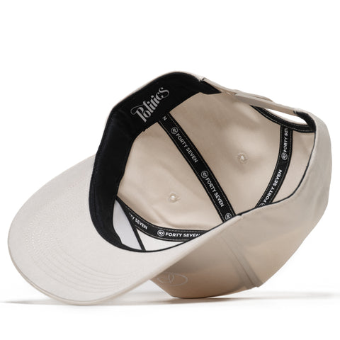 Politics x '47 Alternate Script Logo Snapback - Natural