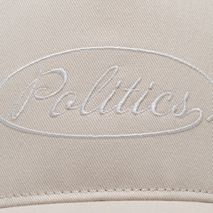 Politics x '47 Alternate Script Logo Hitch Snapback - Natural