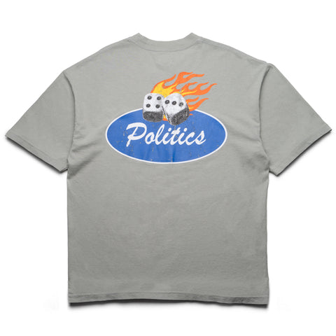 Politics Flame Tee - Sage