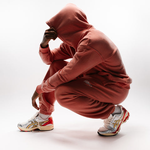 Politics Core Script Hoodie - Rush Red