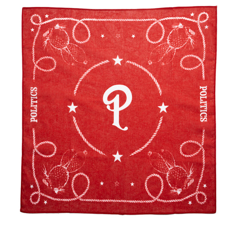 Politics BC Bandana - Red