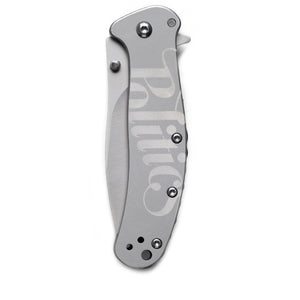 Politics Pocket Knife - Grey