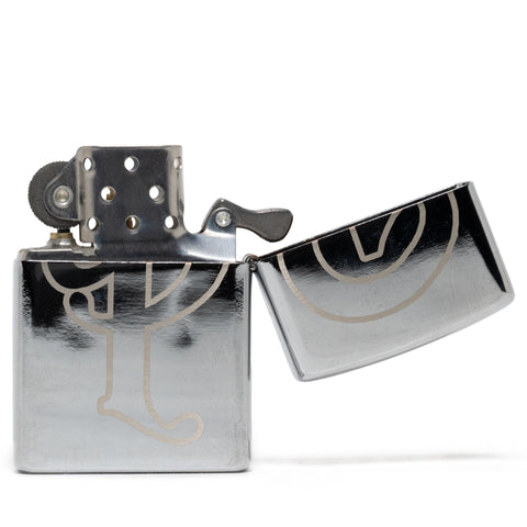 Politics Windproof Lighter - Silver
