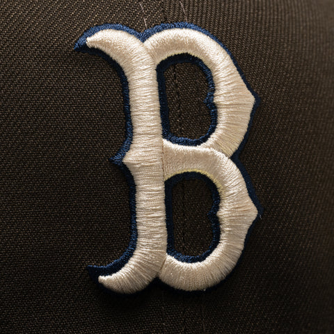New Era x Politics Boston Red Sox 59FIFTY Fitted - Walnut/Oceanside