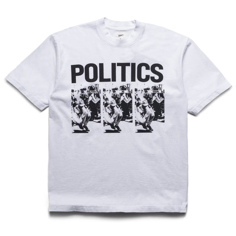 Politics Second Line Tee - White