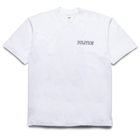 Politics Cactus Tee - White