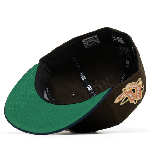 New Era x Politics Boston Red Sox 59FIFTY Fitted - Walnut/Oceanside